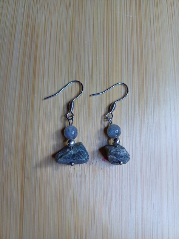 Boucles d'Oreilles en Labradorite