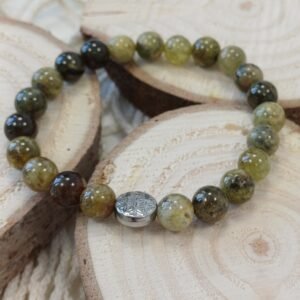 Bracelet en Grenat Vert