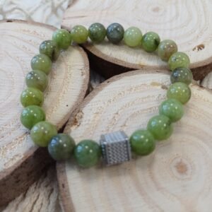 Bracelet en Chrysoprase