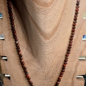 Colliers de Jaspe et acier inoxydable